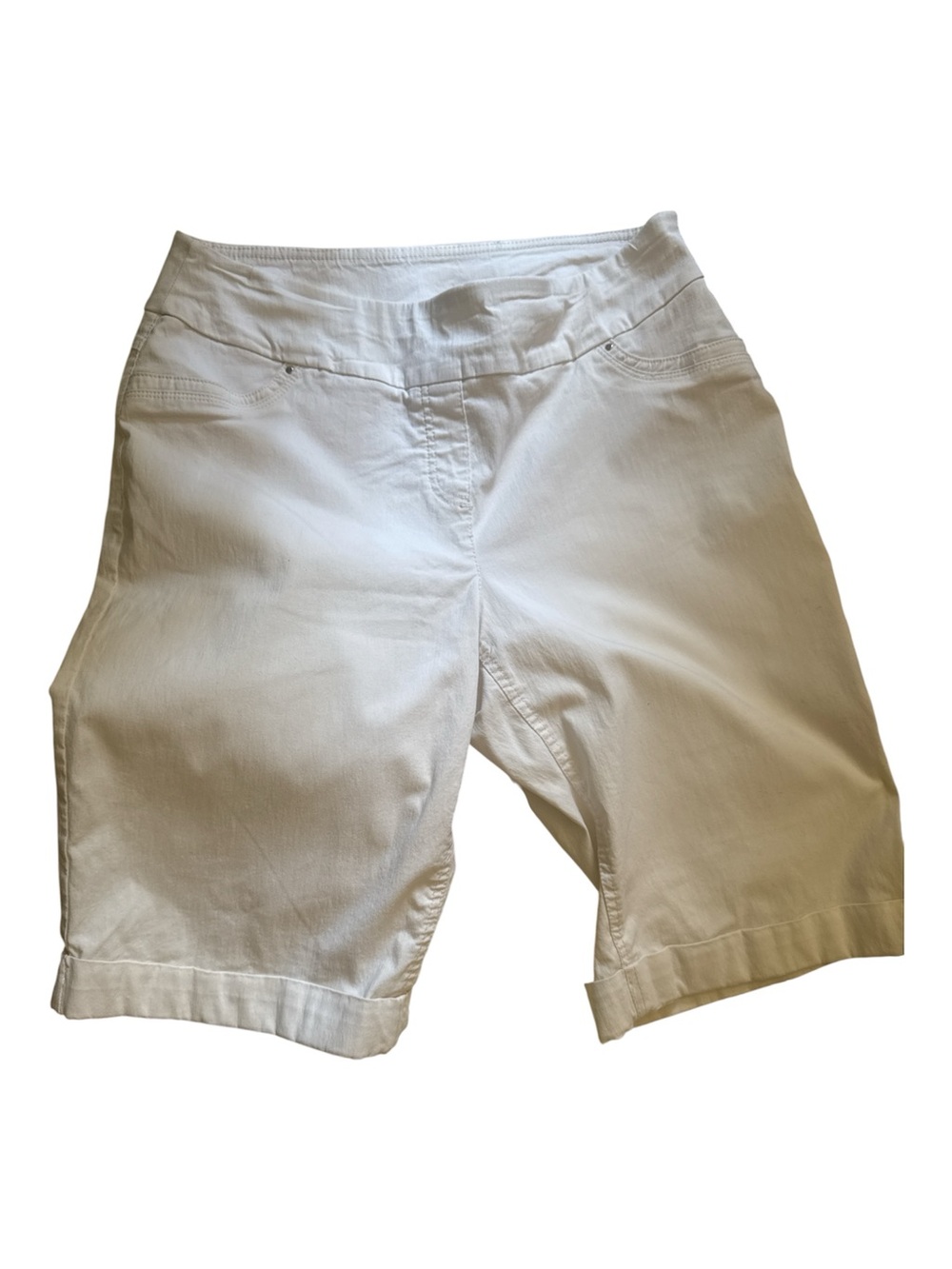 Westbound Women’s White Bermuda Shorts size 16W
